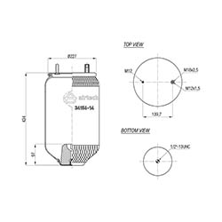  122962 / 34156-14 P (095.0333)Service Assembly Körük