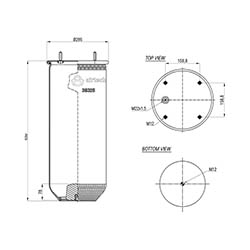  123532 / 38325 P(095.0323)Service Assembly Körük