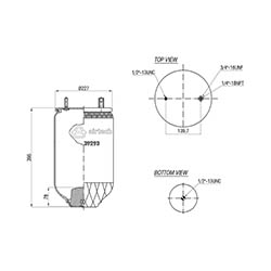  122442 / 39293 P Service Assembly Körük