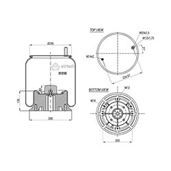  130972 / 31315 DC ALUComplete Körük