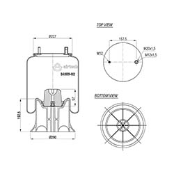  133382 / 34159-02 CPPComplete Körük