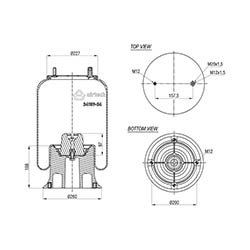  133962 / 34159-04 C-ALUComplete Körük