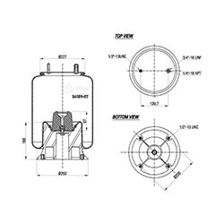  135502 / 34159-07 C ALUComplete Körük