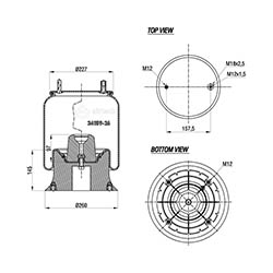  136162 / 34159-26 CPPComplete Körük