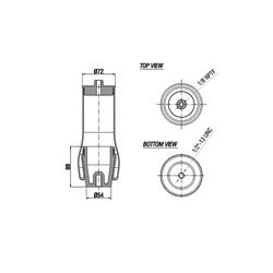  17001272 / USA Cabin Air Spring (Airtech)Cabin Körük