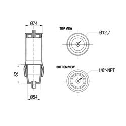  17000892 / A 3002048Convoluted Körük