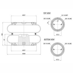  16900602 / A2 300/K13Convoluted Körük